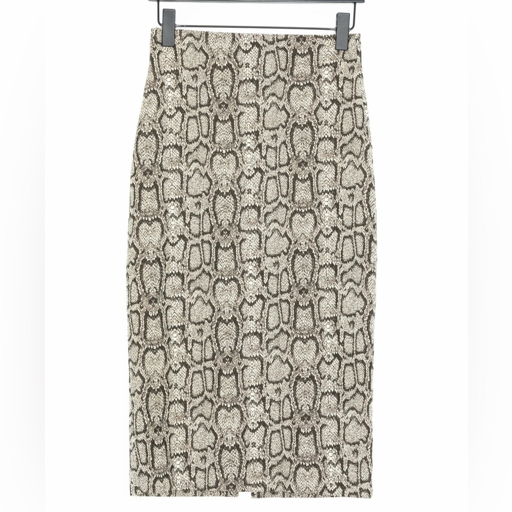 Zara Python Pencil Skirt